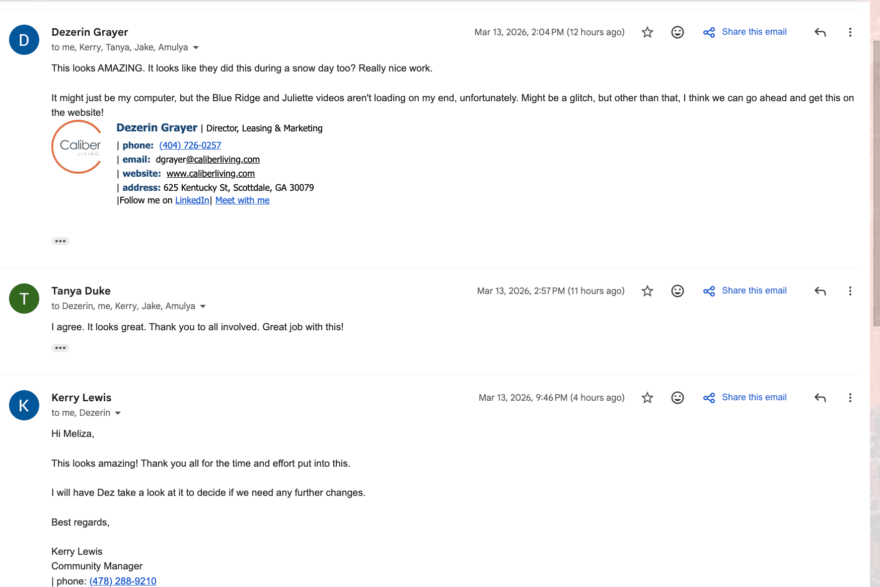 A saved LeaseMagnets testimonial screenshot.