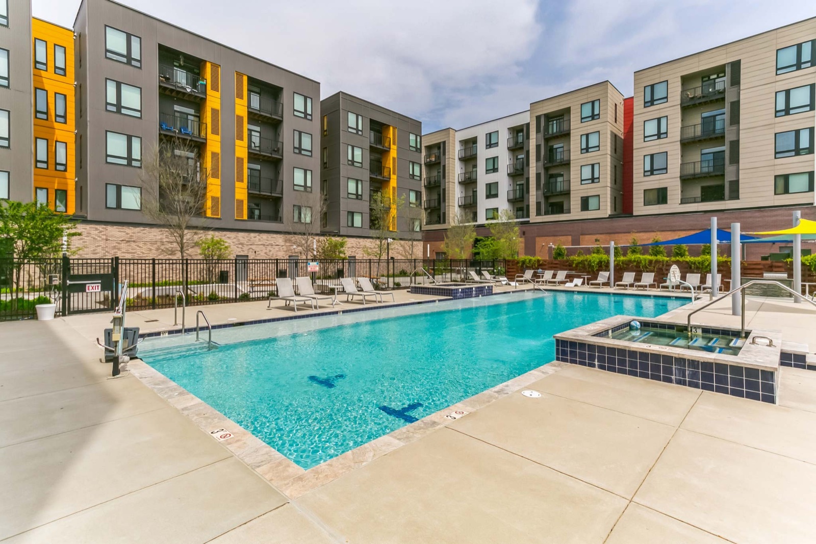 Current Midtown pool and exterior